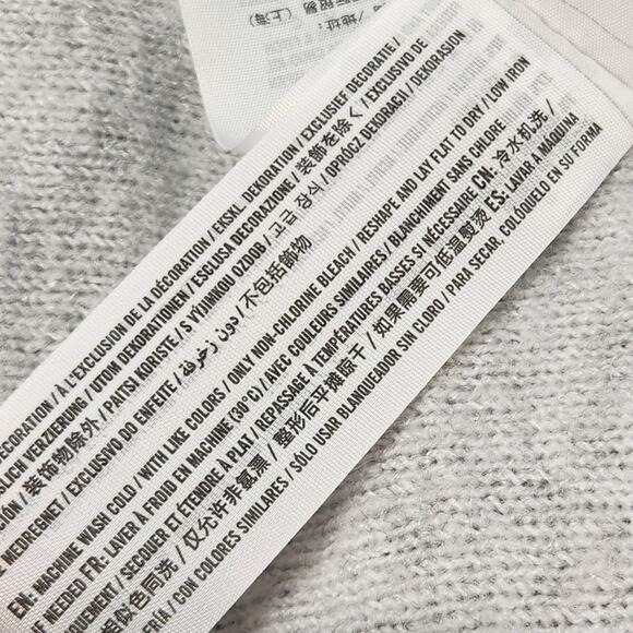 Abercrombie & Fitch Open Cardigan Sweater Women’s SZ LG Gray/Charcoal EUC - Picture 12 of 14